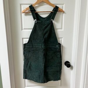American Eagle Corduroy Overall Dress